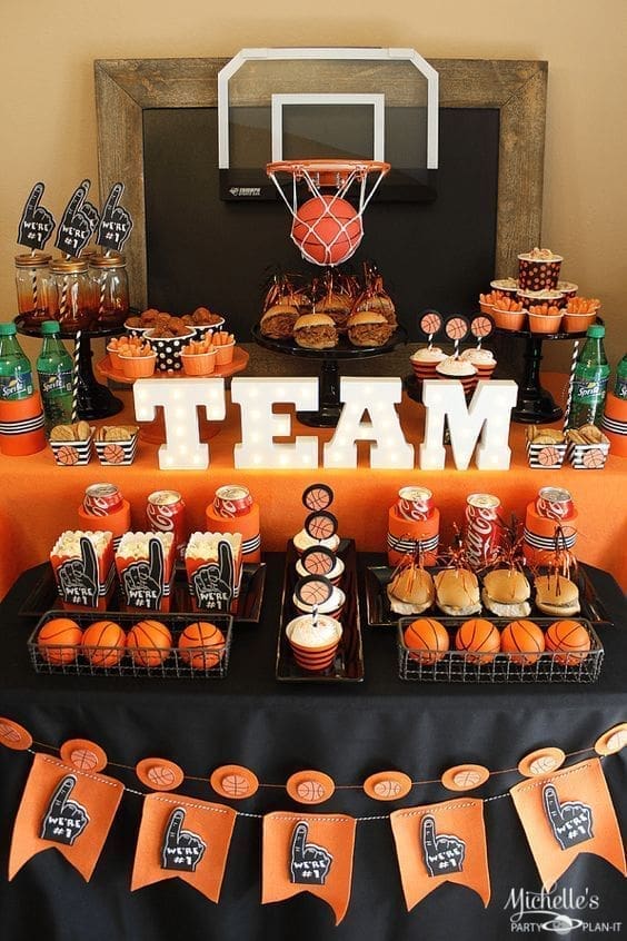 March Madness? Throw a Basketball Party