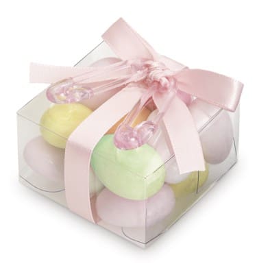 13591 BABY FAVOR BOXES PINK