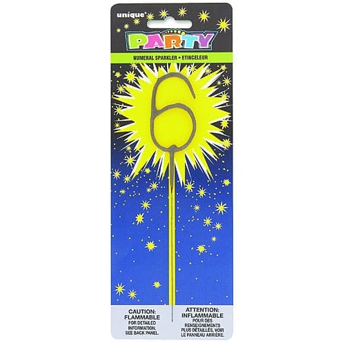 34106 SPARKLER CANDLE 6
