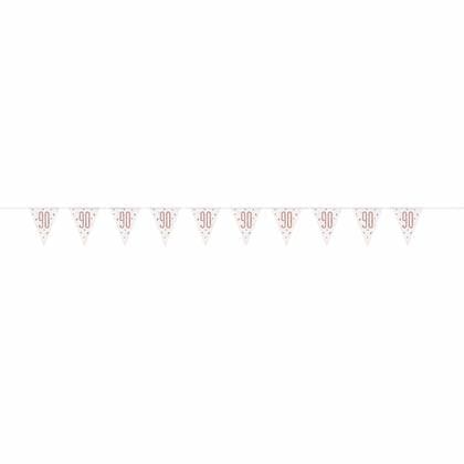84847 FLAG BNR 90TH RG GLITZ