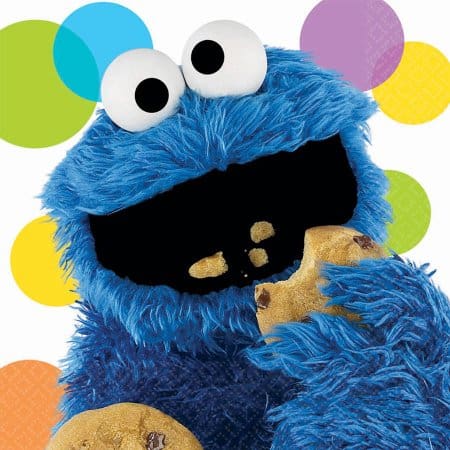 518597 LN COOKIE MNSTR SESAME STREET