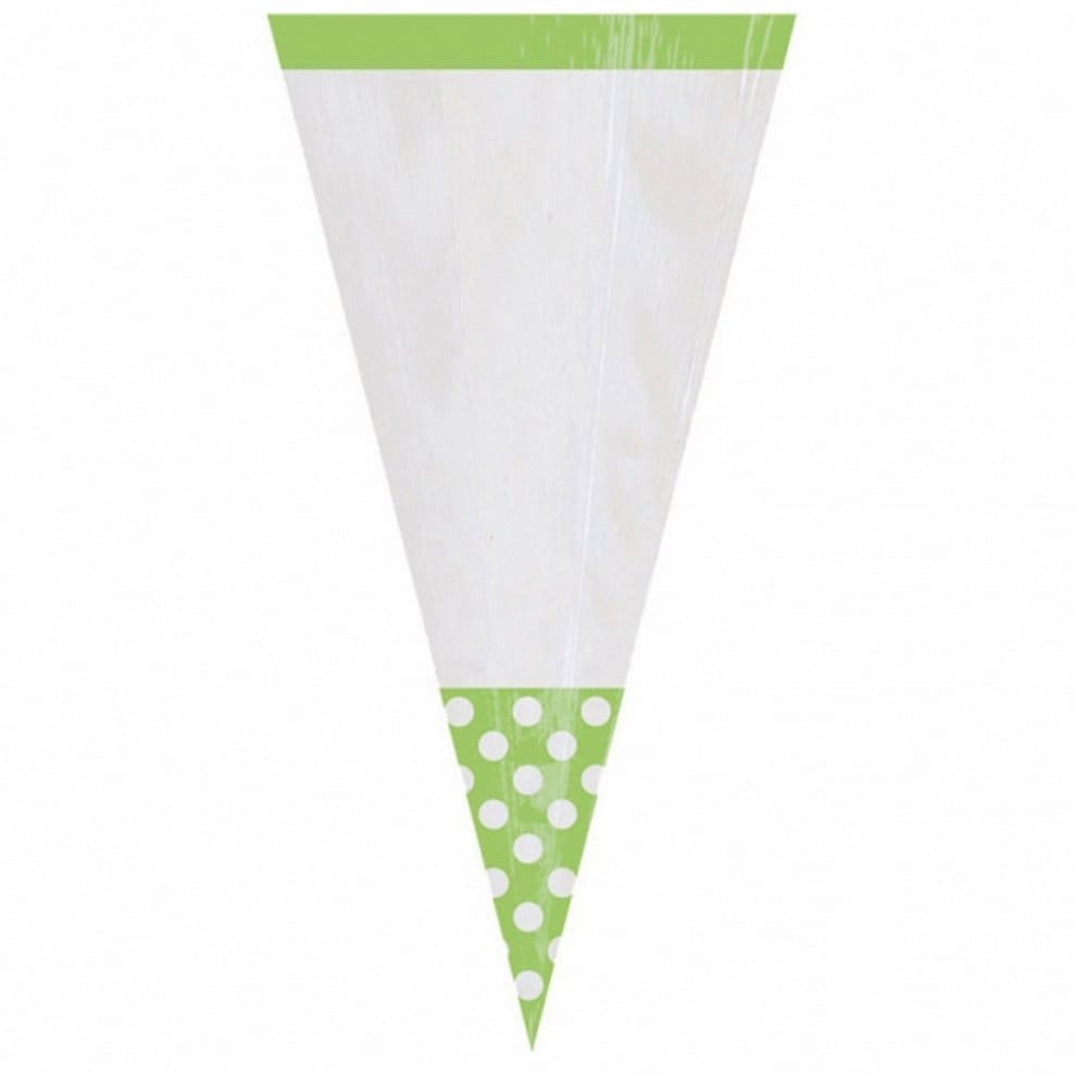 377553.53 LIME POLKA CANDY BAG