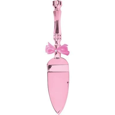 100026 CAKE SERVER PINK