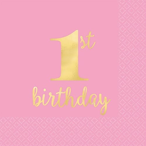 5000003 BEV NAP 1ST BDAY PK/GD