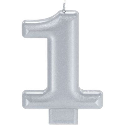 CANDLE SILVER 1