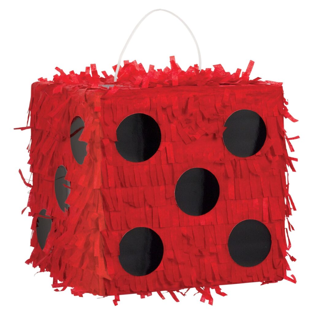 242780 ROLL THE DICE MINI PINATA