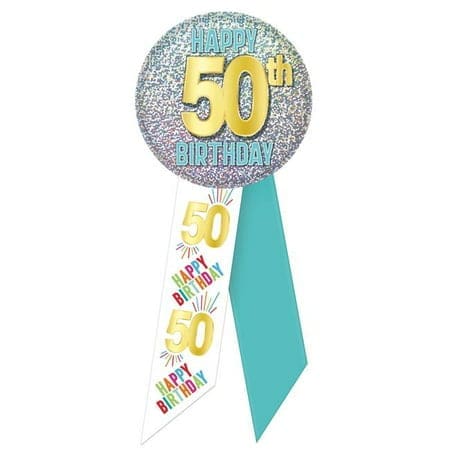 RS551 ROSETTE 50TH BDAY