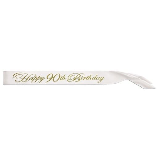 60885-90 SASH 90 BDAY