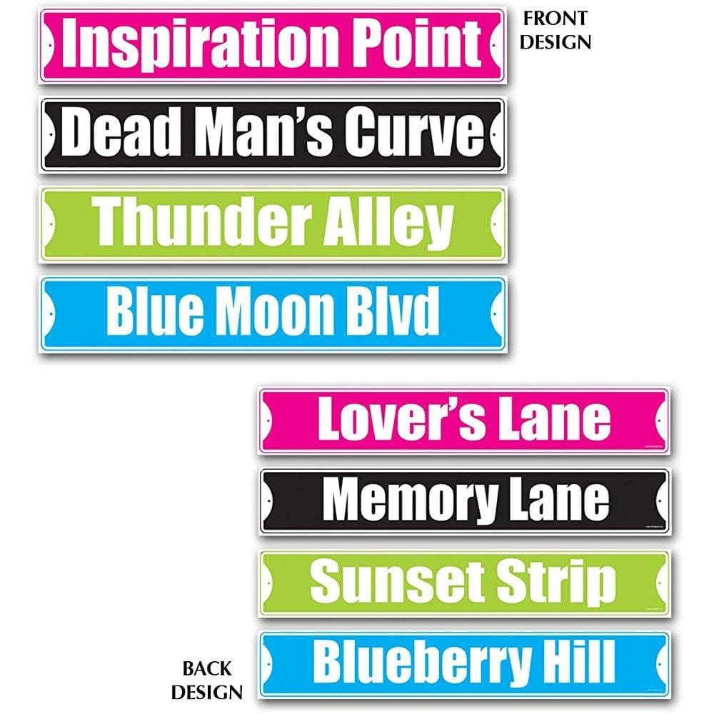 57498 ROCK N ROLL STREET SIGNS