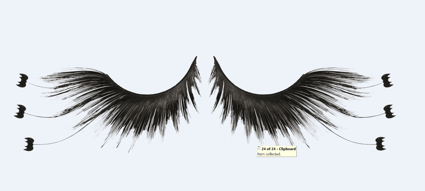 25853 BAT EYELASHES