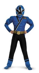 31576K POWER RANGER BLUE MUSLE M 7-8