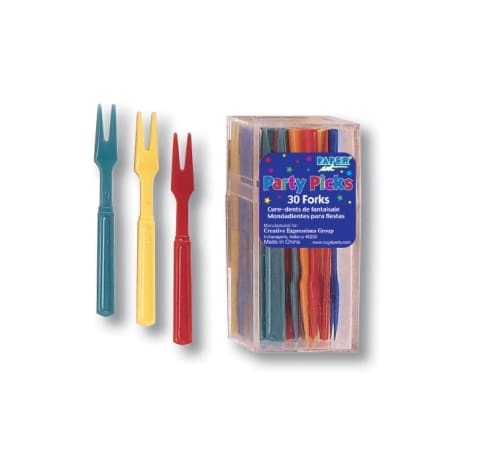 1452 Party Fork Ast Colors