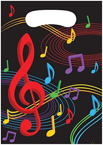 85816 MUSIC NOTES LOOT BAG