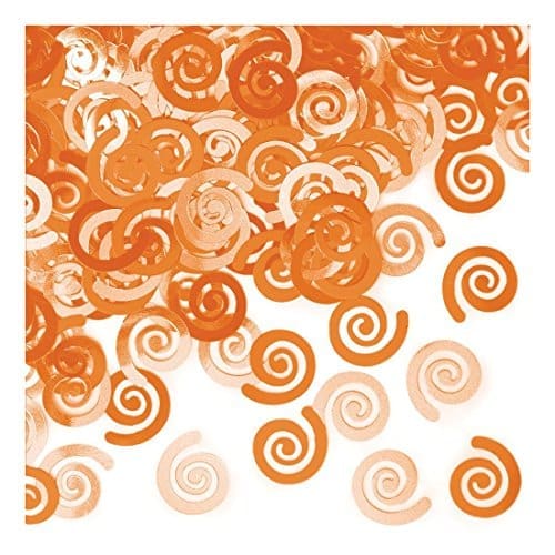 21444 CONFETTI SWIRLS ORANGE