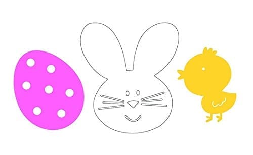 990501 CUTOUT EASTER CHARACTERS