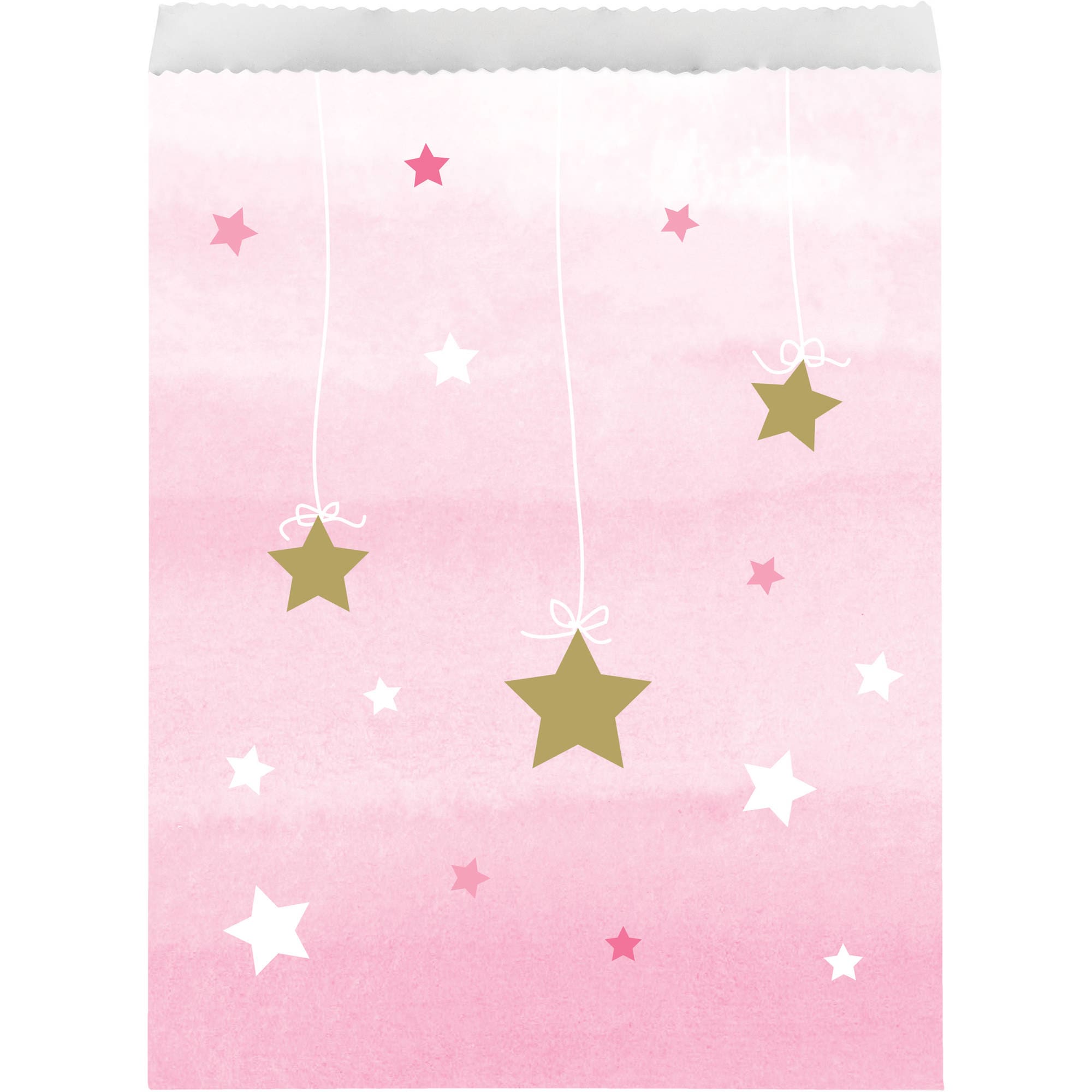 322258 ONE LITTLE STAR GIRL TREAT BAG