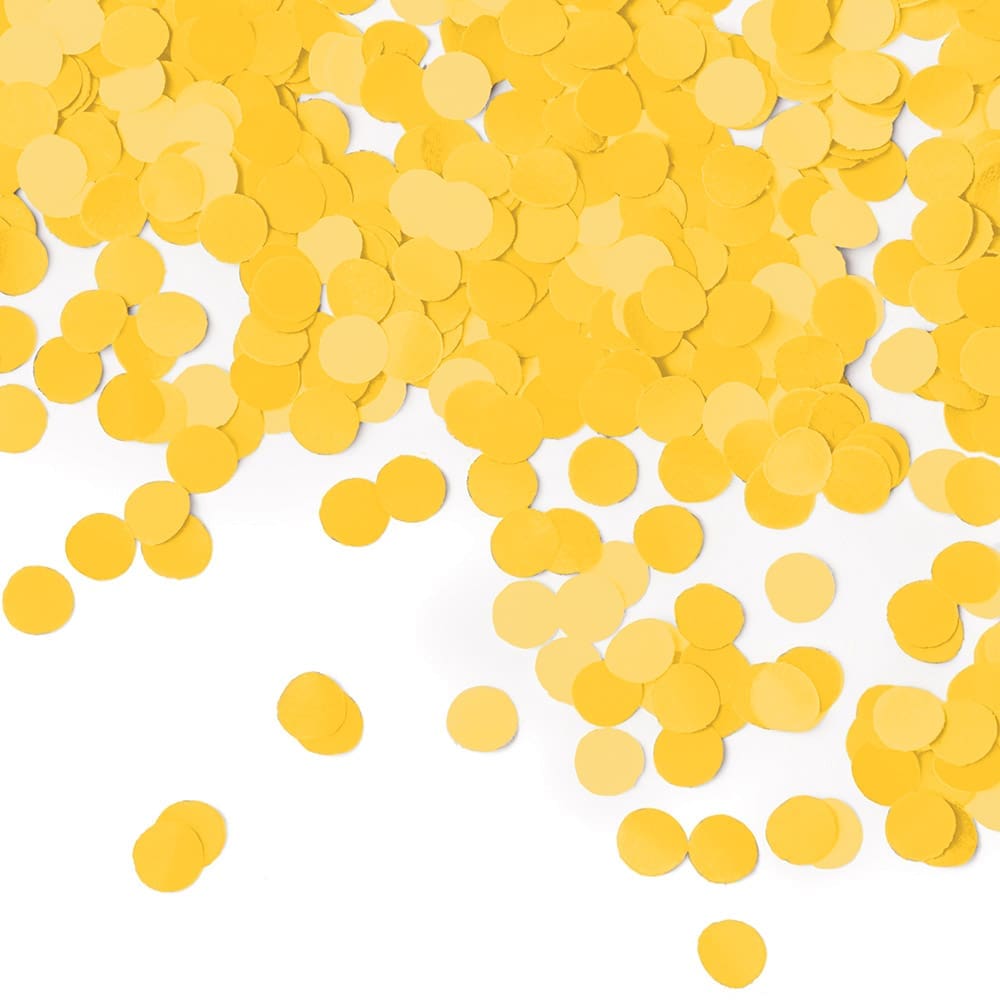 331832 ***TISSUE CONFETTI YELLOW
