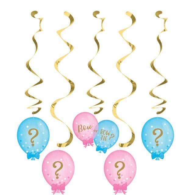 336686 GENDER REVEAL BALLOONS DANGLERS