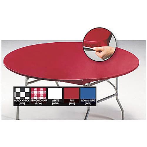 37397 PLASTIC TABLECOVER STAY PUT 30 X 96