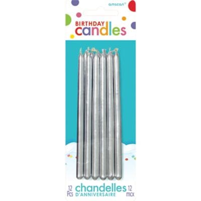 170673 5 MINI TAPERS - SILVER