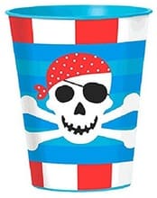 429877 PIRATES TREASURE PARTY CUP