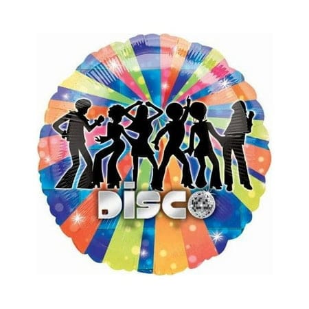 114323 18 BALLOON MET DISCO DANCER