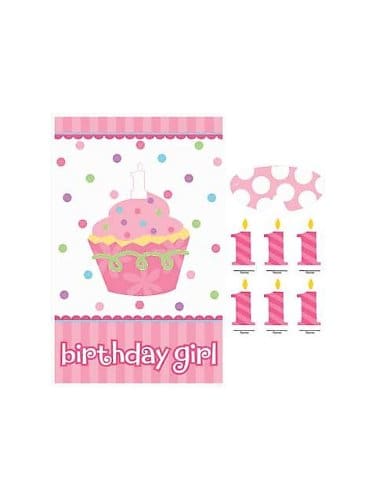 277017 PARTY GAME FIRST BIRTHDAY GIRL