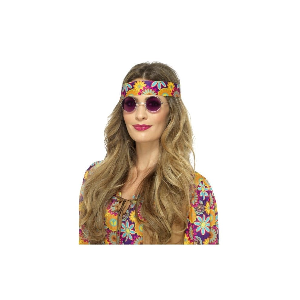 43059 GLASSES HIPPIE PURPLE