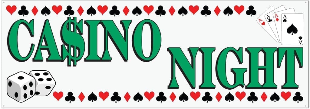 57093 CASINO NIGHT BANNER