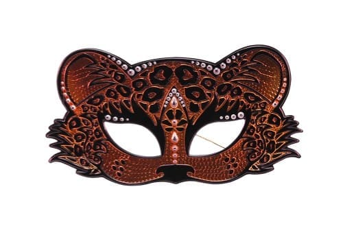 444413 MASK LEOPARD SPARKLE