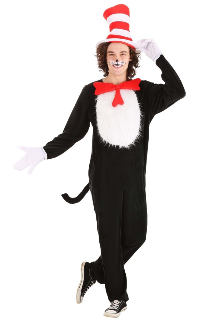 400612M CAT IN THE HAT DEL ADULT MED