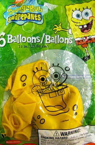 4288399 LOOT BAG SPONGEBOB CLASSIC