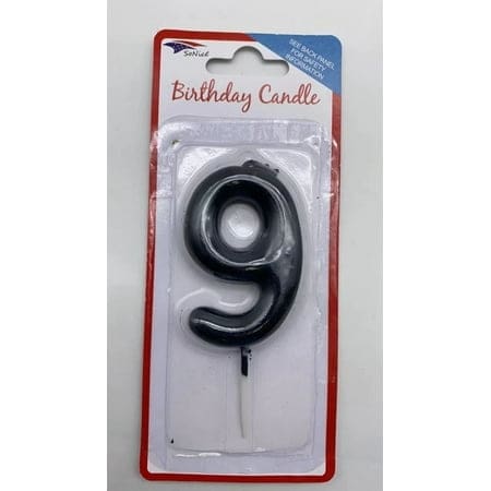 091312-9 candle black 9