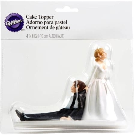 115-101 WEDDING COUPLE TOPPER