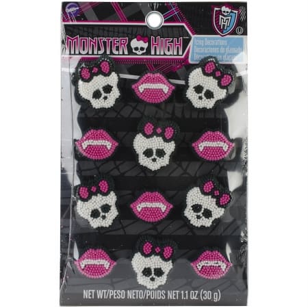 710-6677 MONSTER HIGH ICING DECORATIONS