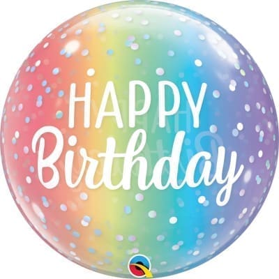 13232 ***BUBBLE HPY BIRTHDAY DOTS
