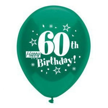 71444924931 60TH BALLOONS