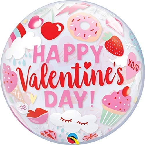 97137 BUBBLE DONUT VALENTINES