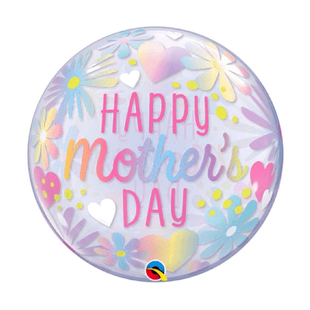 98325 BUBBLE PASTEL HPY MOTHERS DAY