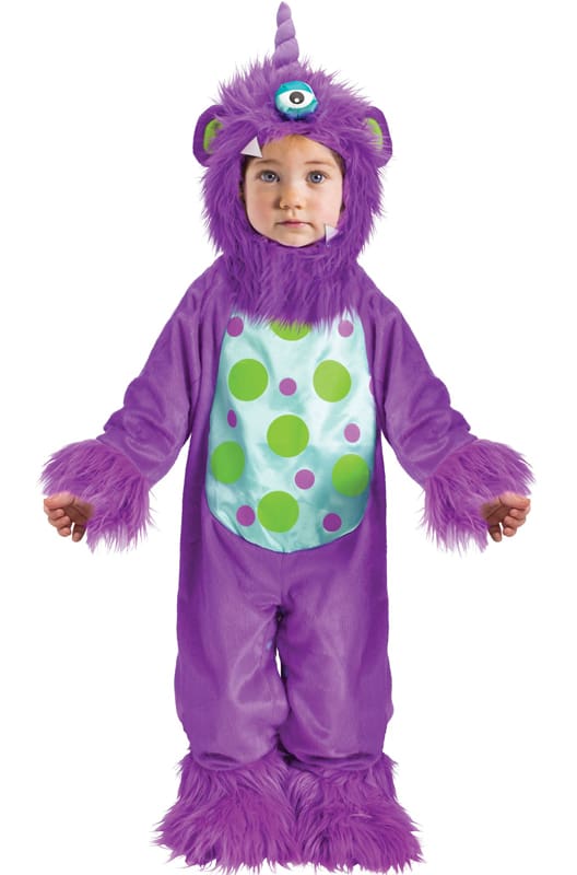 116251SMP PURPLE MONSTER BABY 6-12MTH