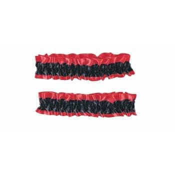 51568 RED/BLACK GARTER