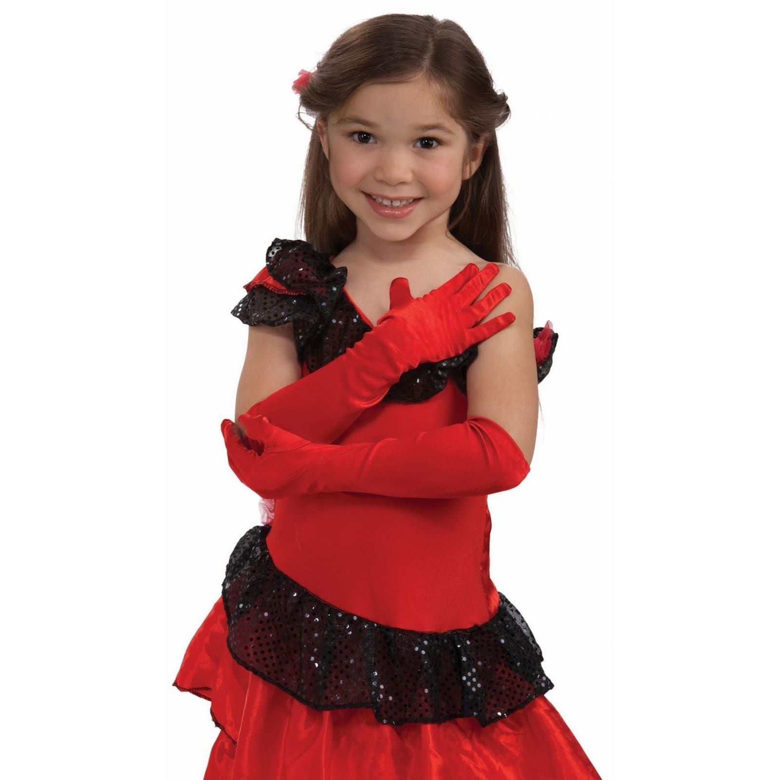 65608 GLOVES CH RED