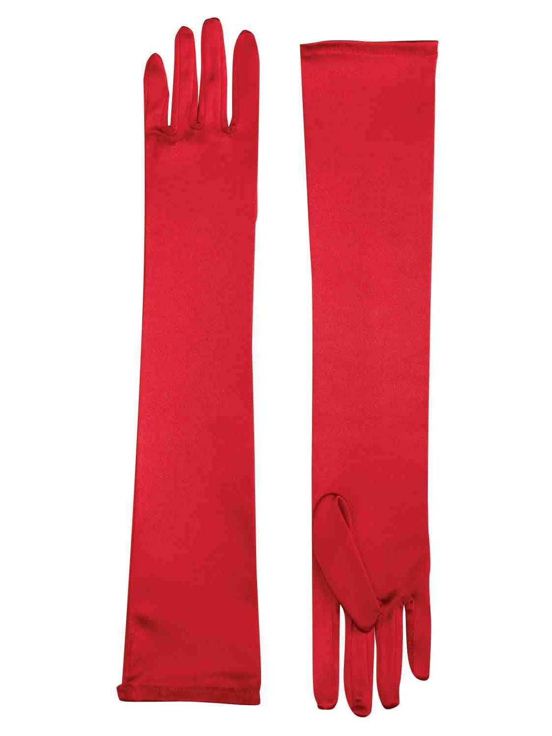 GLOVES LG RED