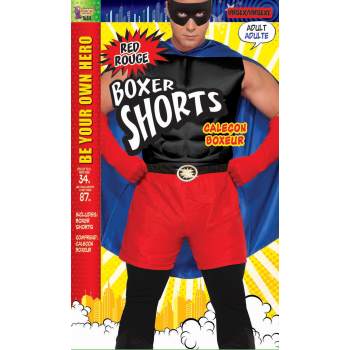 BOXER SHORT RED ADULT