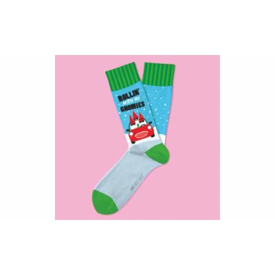 XTLF-B-RWG SOCKS CHRISTMAS M/L