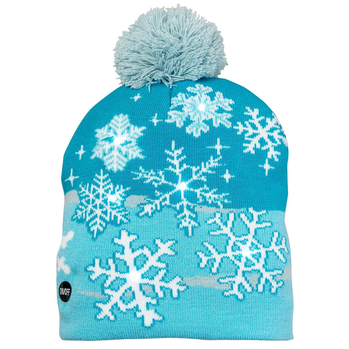 X-LTHAT-SF HAT LIGHT UP SNOWFLAKES