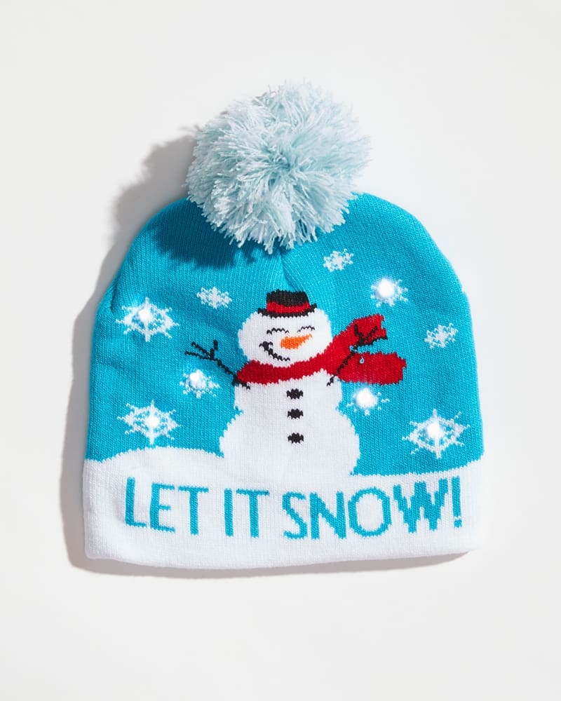 X-LTHATK-SN HAT LIGHT UP CHRISMAS KIDS