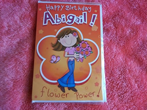 ABIGAIL SINGING CARD