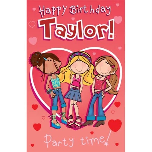 TAYLOR CARD