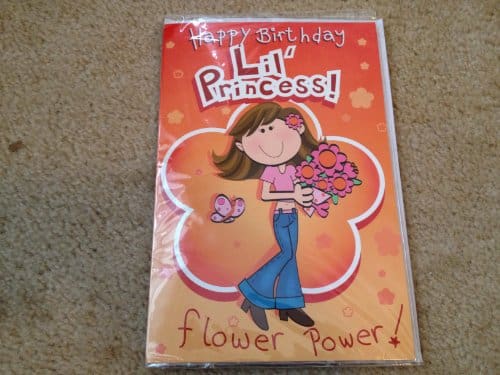 LIL PRINCESS SINGING CARD